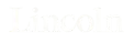 Lincoln logo white